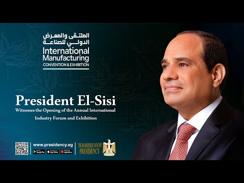 President El-Sisi Witnesses the Opening of the Annual International Industry Forum and Exhibition lyteCache.php?origThumbUrl=https%3A%2F%2Fi.ytimg.com%2Fvi%2F1CpzNLlSnkY%2F0