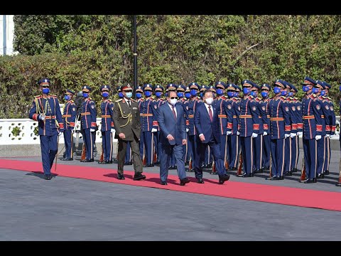 President Abdel Fattah El-Sisi Receives the President of South Korea