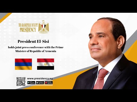 President El-Sisi holds joint press conference with the Prime Minister of Republic of Armenia lyteCache.php?origThumbUrl=https%3A%2F%2Fi.ytimg.com%2Fvi%2F61keFFPA DI%2F0