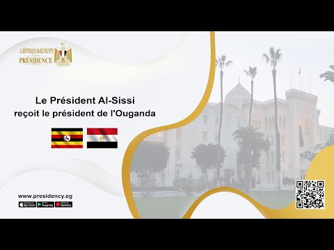 Le Président Al-Sissi reçoit le président de l'Ouganda