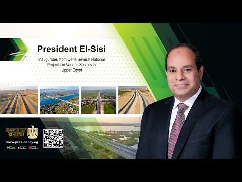 President El-Sisi Inaugurates from Qena Several National Projects in Various Sectors in Upper Egypt lyteCache.php?origThumbUrl=https%3A%2F%2Fi.ytimg.com%2Fvi%2FVRUyABv4SWM%2F0