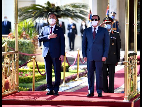 Le Président Al-Sissi accueille le Président de la Corée du Sud lyteCache.php?origThumbUrl=https%3A%2F%2Fi.ytimg.com%2Fvi%2FWLTkEGiV1AA%2F0