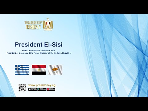 President El-Sisi Holds Joint Press Conference with President of Cyprus and Prime Minister of Greece lyteCache.php?origThumbUrl=https%3A%2F%2Fi.ytimg.com%2Fvi%2F d76ldqP7ho%2F0