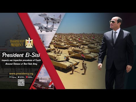 President El-Sisi inspects war inspection procedures of Fourth Armored Division of Third Field Army lyteCache.php?origThumbUrl=https%3A%2F%2Fi.ytimg.com%2Fvi%2F yLMlh8Sy U%2F0