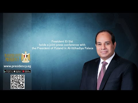 President El-Sisi holds a joint press conference with President of Poland in Al-Ittihadiya Palace lyteCache.php?origThumbUrl=https%3A%2F%2Fi.ytimg.com%2Fvi%2FbO8GjfomHlw%2F0