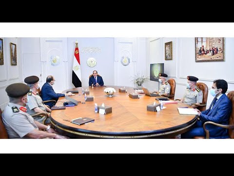 السيد الرئيس يتابع الموقف الإنشائي لمشروعات الهيئة الهندسية على مستوى الجمهورية