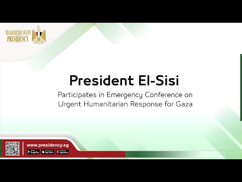 President El-Sisi Participates in Emergency Conference on Urgent Humanitarian Response for Gaza lyteCache.php?origThumbUrl=https%3A%2F%2Fi.ytimg.com%2Fvi%2Fq K1C KUBR4%2F0