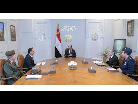 الرئيس عبد الفتاح السيسي يتابع جهود تفعيل المشروع القومي مستقبل مصر للإنتاج الزراعي