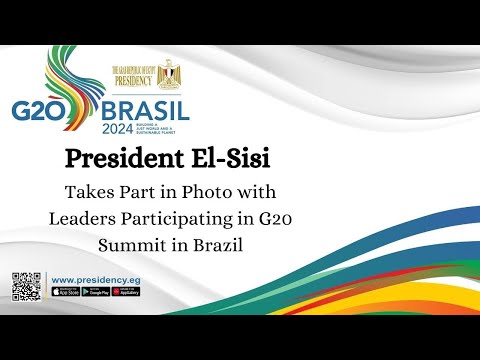 President El-Sisi Takes Part in Photo with Leaders Participating in G20 Summit in Brazil lyteCache.php?origThumbUrl=https%3A%2F%2Fi.ytimg.com%2Fvi%2Frfb3ADAEi9M%2F0