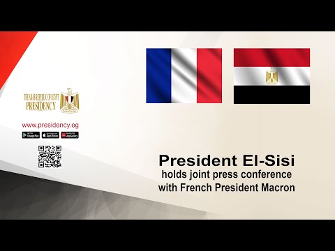 President El-Sisi holds joint press conference with French President Macron lyteCache.php?origThumbUrl=https%3A%2F%2Fi.ytimg.com%2Fvi%2Frvls 9fwnSE%2F0