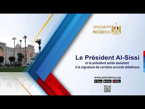 Le Président Al-Sissi et le président serbe assistent à la signature de certains accords bilatéraux lyteCache.php?origThumbUrl=https%3A%2F%2Fi.ytimg.com%2Fvi%2Fu6TqYNW5qkU%2F0