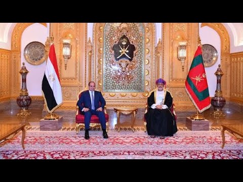 President El-Sisi arrives in Sultanate of Oman