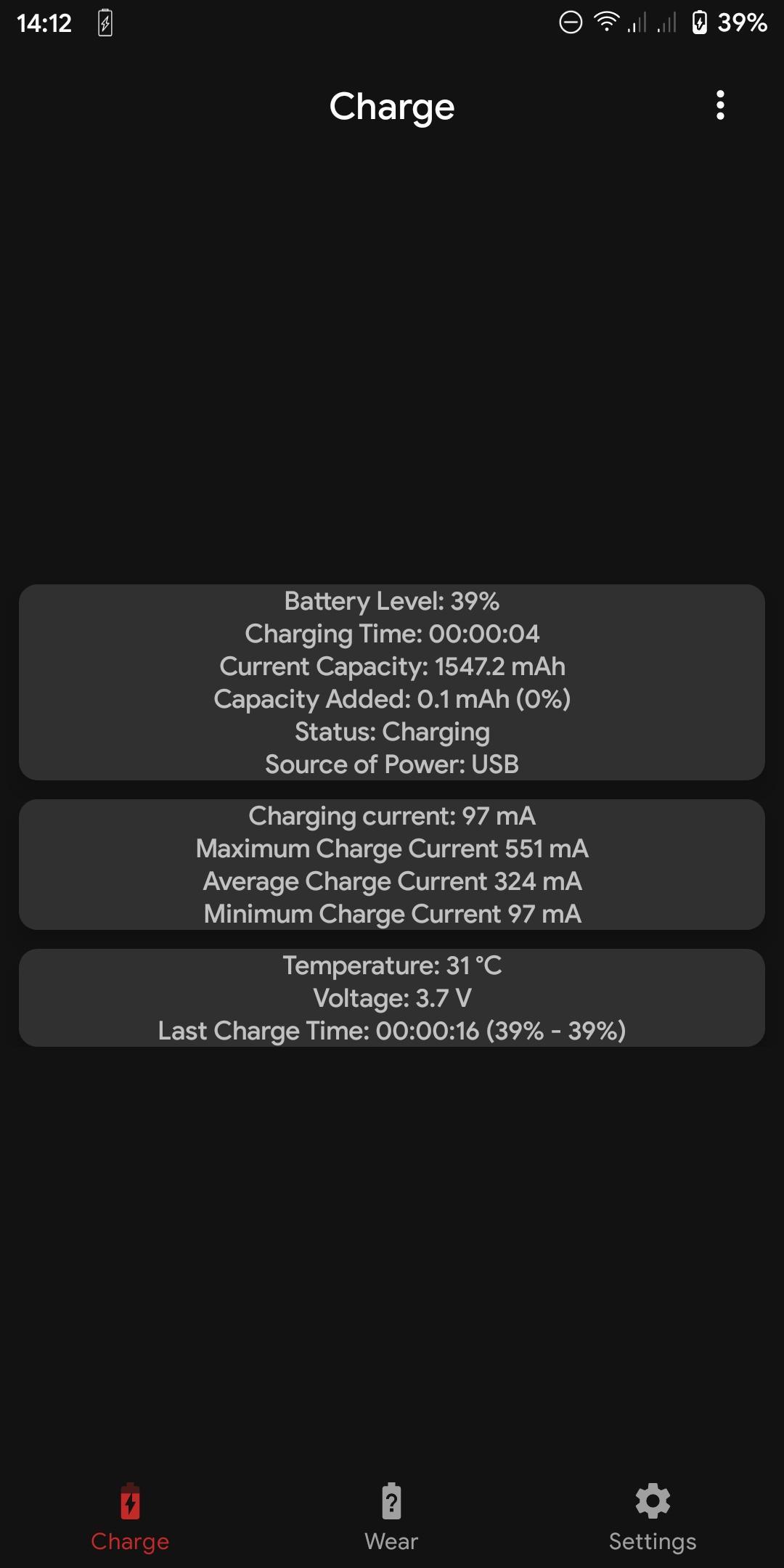 Capacity Info تطبيق جديد لمراقبة أداة البطارية وتآكلها Capacity Info1