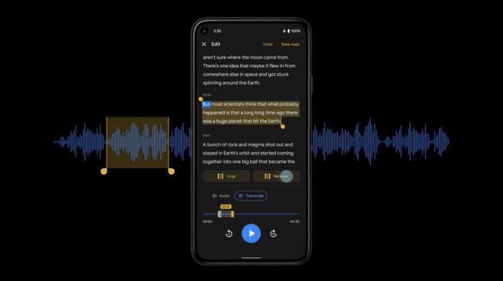 تطبيق Recorder على هواتف بكسل أصبح يتيح تحرير الصوت D8ACD988D8ACD984