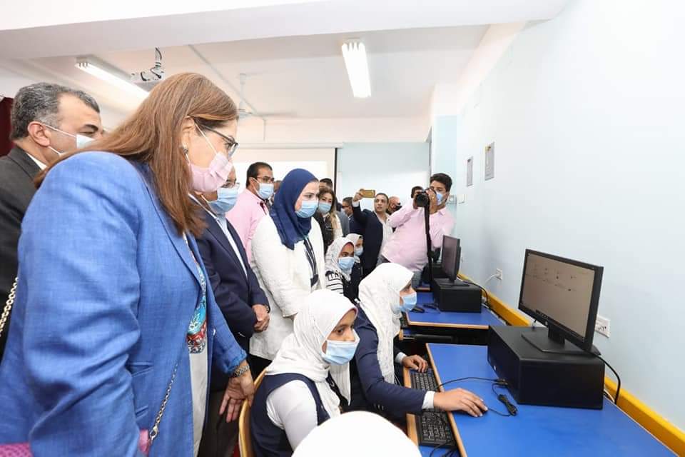 افتتاح مدرسة عرب بخواج الاعدادية ضمن المرحلة الثانية من مشروعات التنمية المتكاملة بقرى مركز طهطا في محافظة