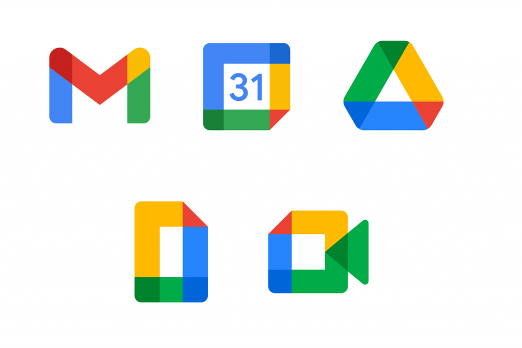 جوجل تطلق الاسم والهوية والمزايا الجديدة لحزمة تطبيقات G Suite Google Workspace Icons.0