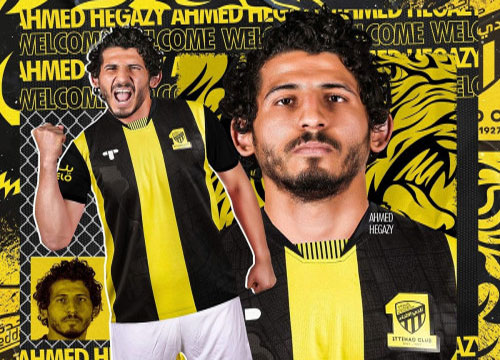 أحمد حجازي ينضم للاتحاد السعودي رسمياً ويكمل عقد المحترفين الأجانب ahmed hegazy