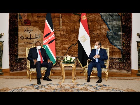 الرئيس عبد الفتاح السيسي يستقبل رئيس دولة كينيا hqdefaul 30