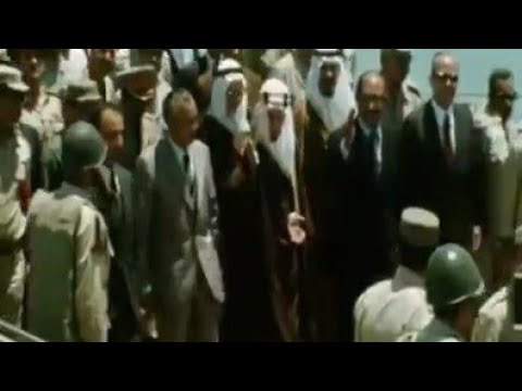 إنتصار ٦ أكتوبر فيديو نادر الرئيس السادات والملك فيصل يعبرو قناة السويس سيارا على الأقدام hqdefaul 90