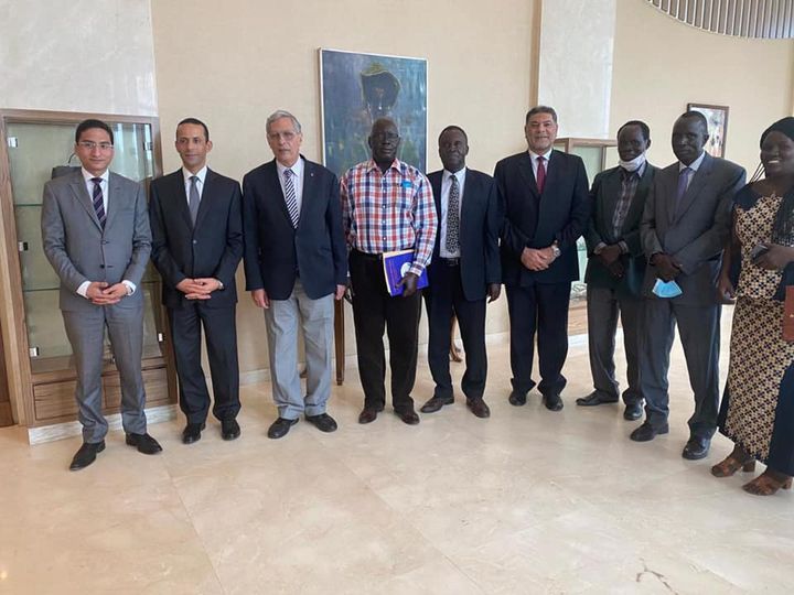 وفد من جامعة الإسكندرية يزور جنوب السودان 15176