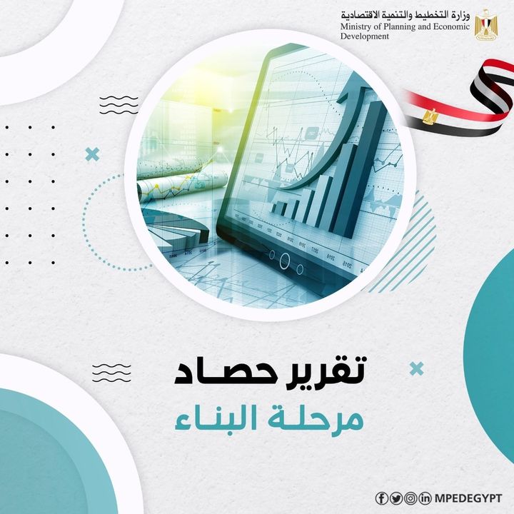 وزارة التخطيط والتنمية الاقتصادية تصدر تقرير حصاد مرحلة البناء للعام الثاني على التوالي، والذي يتناول 20220