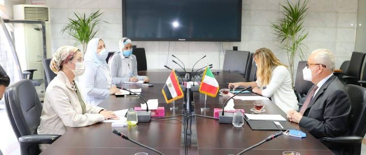 التنوع البيولوجى وتغير المناخ اهم ما ناقشته وزيرة البيئة خلال لقائها مع السفير الإيطالي بالقاهرة : ياسمين 60744