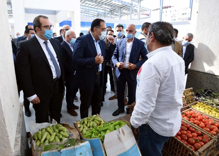 رئيس الوزراء يتفقد سوق الخضار الجديد ببورسعيد تابع الدكتور مصطفى مدبولي، رئيس مجلس الوزراء، جولته 62189