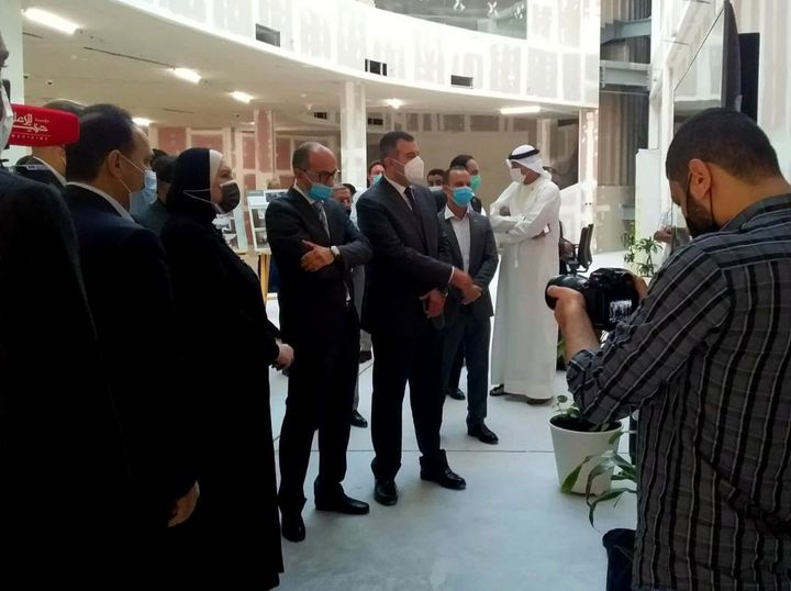 خلال زيارتها لدولة الامارات وزيرة التجارة والصناعة تتفقد مبنى الجناح المصري بمعرض اكسبو دبي 2020 وتبحث مع 65814