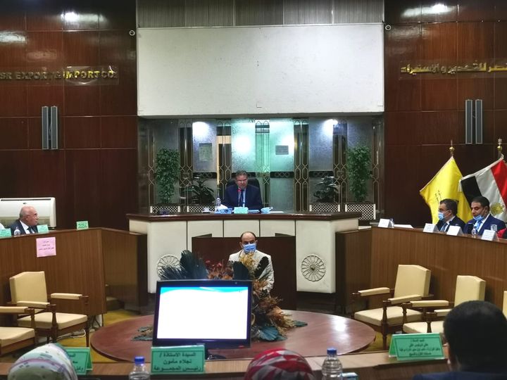 خلال عمومية القابضة للغزل والنسيج لاعتماد موازنة 2020/2021 76747