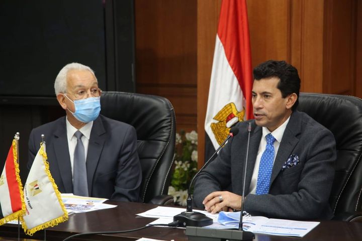وزير الشباب والرياضة يلتقي بممثلي هيئة التعاون الدولي اليابانية 84915