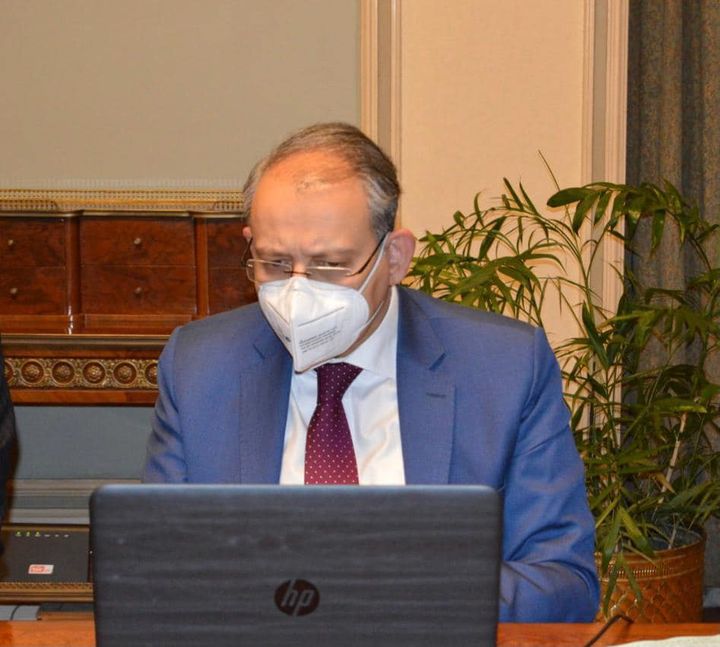 بيان صحفى - عقدت مصر والسعودية والإمارات والأردن اجتماعاً تشاورياً اليوم على مستوى كبار المسئولين فى 85468