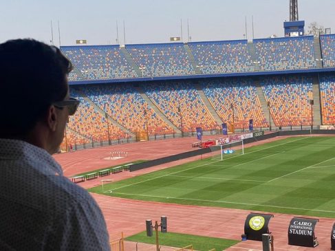 وزير الرياضة يتابع استعدادات إقامة نهائي بطولة إفريقيا بإستاد القاهرة 27 نوفمبر الجاري يتابع الدكتور أشرف 87510