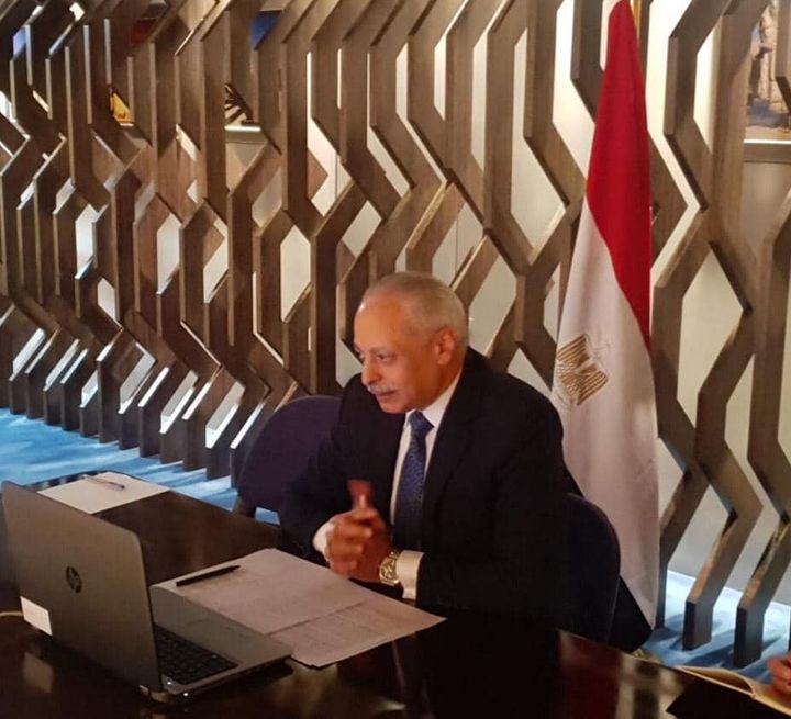 السفارة المصرية في طوكيو تشارك في تنظيم زيارة سياحية اقتصادية لمصر عبر تقنية الاتصال المرئي مع جامعة واسيدا 90893