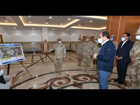 الرئيس عبد الفتاح السيسي يتفقد مقر مركز قيادة الدولة الاستراتيجي بالعاصمة الإدارية الجديدة hqdefau 241