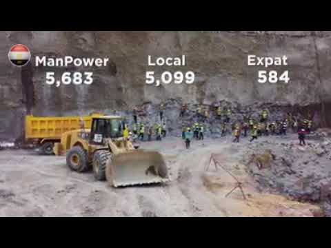 تنفيذ أعمال سد جوليوس نيريرى، والذى ينفذه تحالف مصري من المقاولون العرب و السويدى الكتريك في تنزانيا hqdefau 325