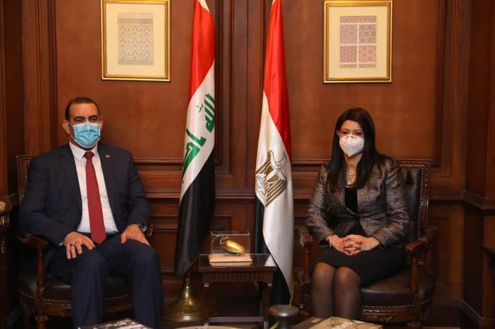 *«المشاط» تبحث مع وزير التخطيط العراقي متابعة نتائج اللجنة العليا المشتركة وتفعيل مذكرات التفاهم الموقعة 80325