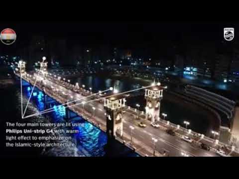 أعمال إضاءة كوبري ستانلي بمحافظة الإسكندرية. hqdefaul 58