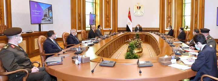 السيد الرئيس يتابع محاور الخطة التنفيذية لانتقال الجهات الحكومية للعاصمة الإدارية الجديدة 20451