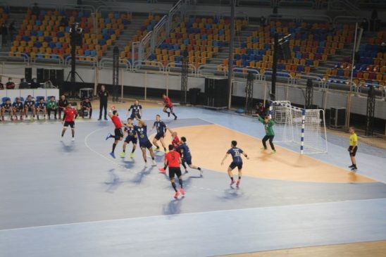 وزير الرياضة يشهد مباراة منتخب مصر لكرة اليد الودية أمام اليابان 56261