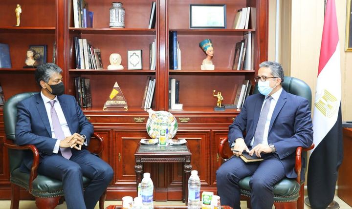 -وزير السياحة والآثار يستقبل رئيس شركة ماريوت العالمية ومنطقة أوروبا والشرق الأوسط وأفريقيا -مناقشة إقامة 72700