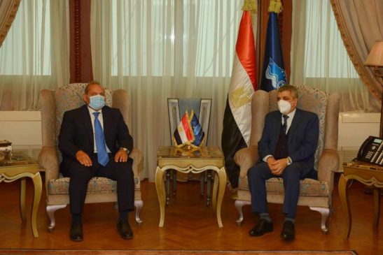 الفريق أسامة ربيع يشهد افتتاح فرع البنك الأهلي المصري داخل مبنى الإرشاد بالإسماعيلية 91737