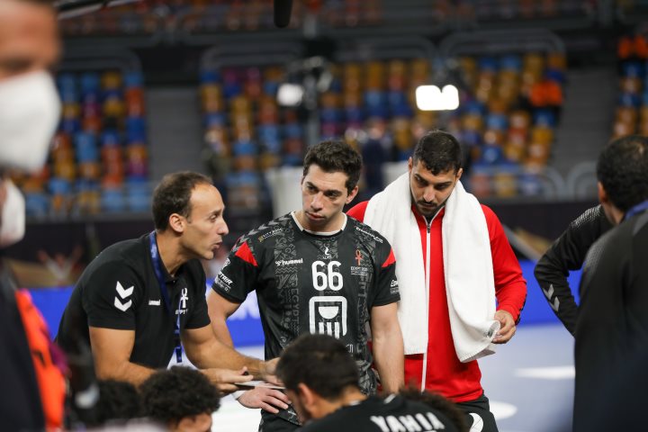 ۱٥ صورة من مباراة مصر والدنمارك في ربع نهائي بطولة العالم لكرة اليد مصر ۲۰۲۰ Egypt Denmark Handball 2021 04