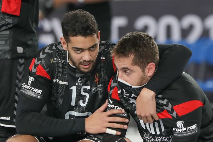 ۱٥ صورة من مباراة مصر والدنمارك في ربع نهائي بطولة العالم لكرة اليد مصر ۲۰۲۰ Egypt Denmark Handball 2021 09