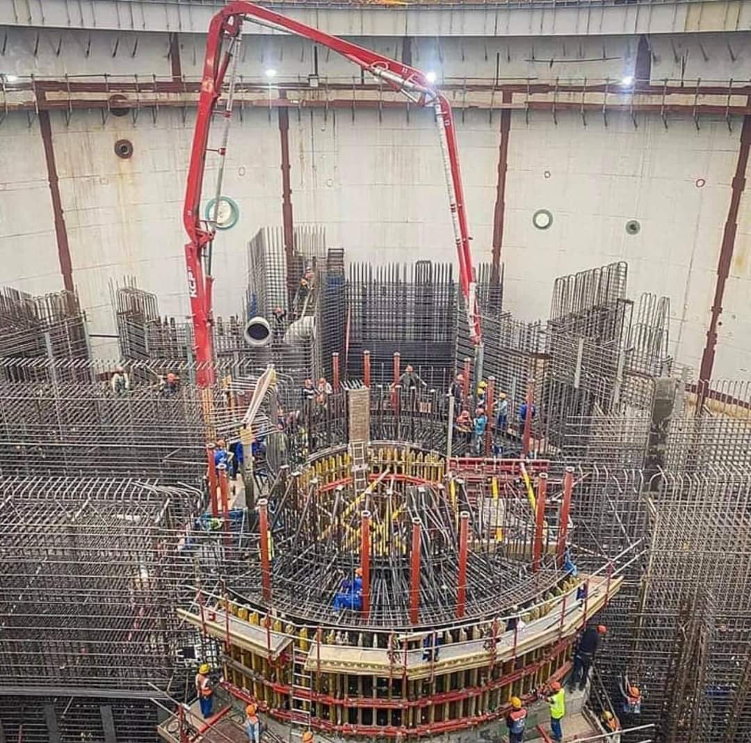 صور رائعة من أعمال إنشاء محطة الضبعة النووية في مصر El Dabaa nuclear reactor3