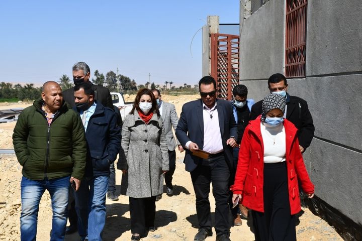 وفد وزارتي التخطيط والتنمية الاقتصادية والبيئة يتفقد مشروعات منظومة إدارة المخلفات الصلبة بمحافظة القاهرة 13469
