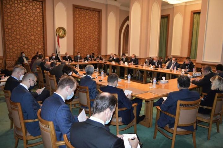 نائب وزير الخارجية للشئون الأفريقية يطلع السفراء العرب والأوروبيين بالقاهرة على مستجدات ملف سد النهضة 32630
