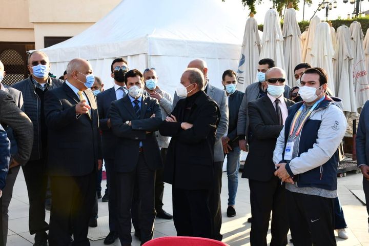 وزير الرياضة يحضر منافسات اليوم الأول من بطولة كأس العالم للرماية شهد الدكتور أشرف صبحي وزير الشباب 40100