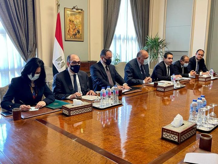 شكري يتناول قضية سد النهضة مع منسق خلية العمل المعنية بالرئاسة الكونغولية للاتحاد الأفريقي 42065
