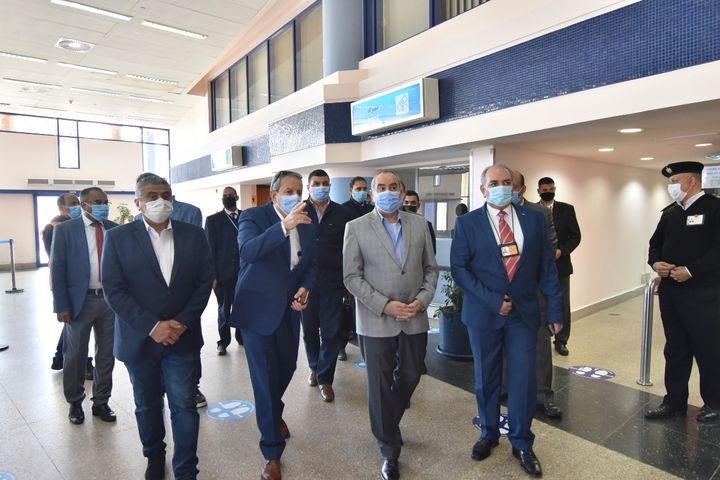 وزير الطيران المدنى يتفقد مطار القاهرة بعد جولة موسعة بمطار مرسى علم القاهرة فى ٢١ فبراير ٢٠٢١ 43348
