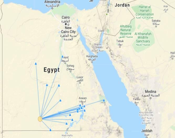 التعليم العالي: حدوث هزة أرضية شمال غرب مدينة أبوسمبل 45659